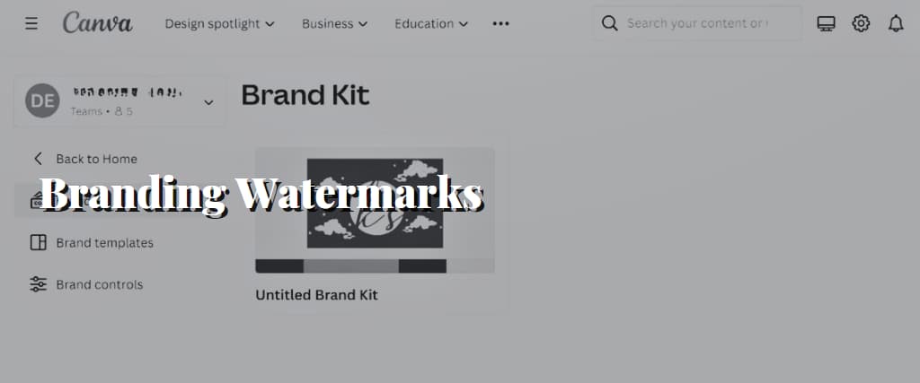 Branding Watermarks