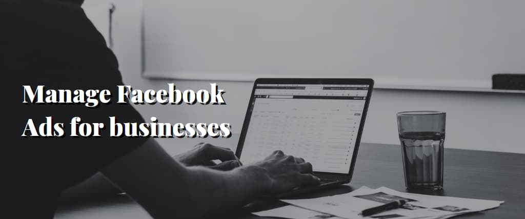 Manage Facebook Ads for businesses